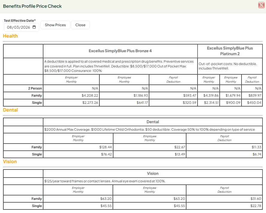 Health Enrollment Benefits Profile Plan Definition Price Check.png