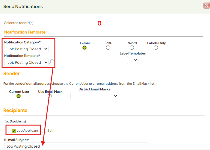Manage Open Job Postings - Close Job Notification.png